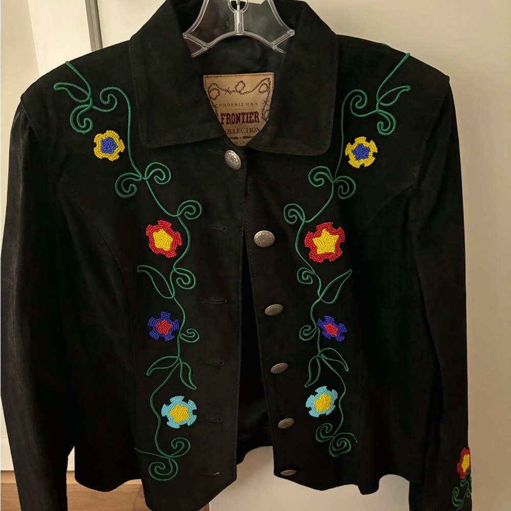 Vintage Frontier Suede Jacket